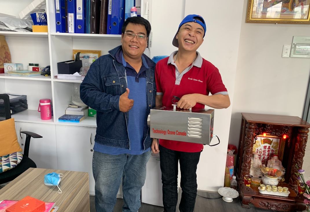 Cơ chế ozone khử màu