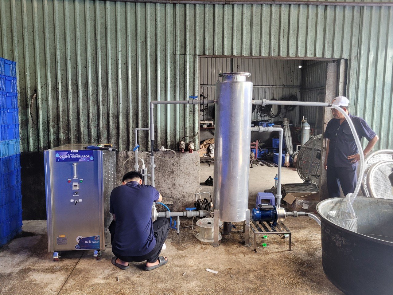Giải pháp Dr.Ozone cho ngành dệt may