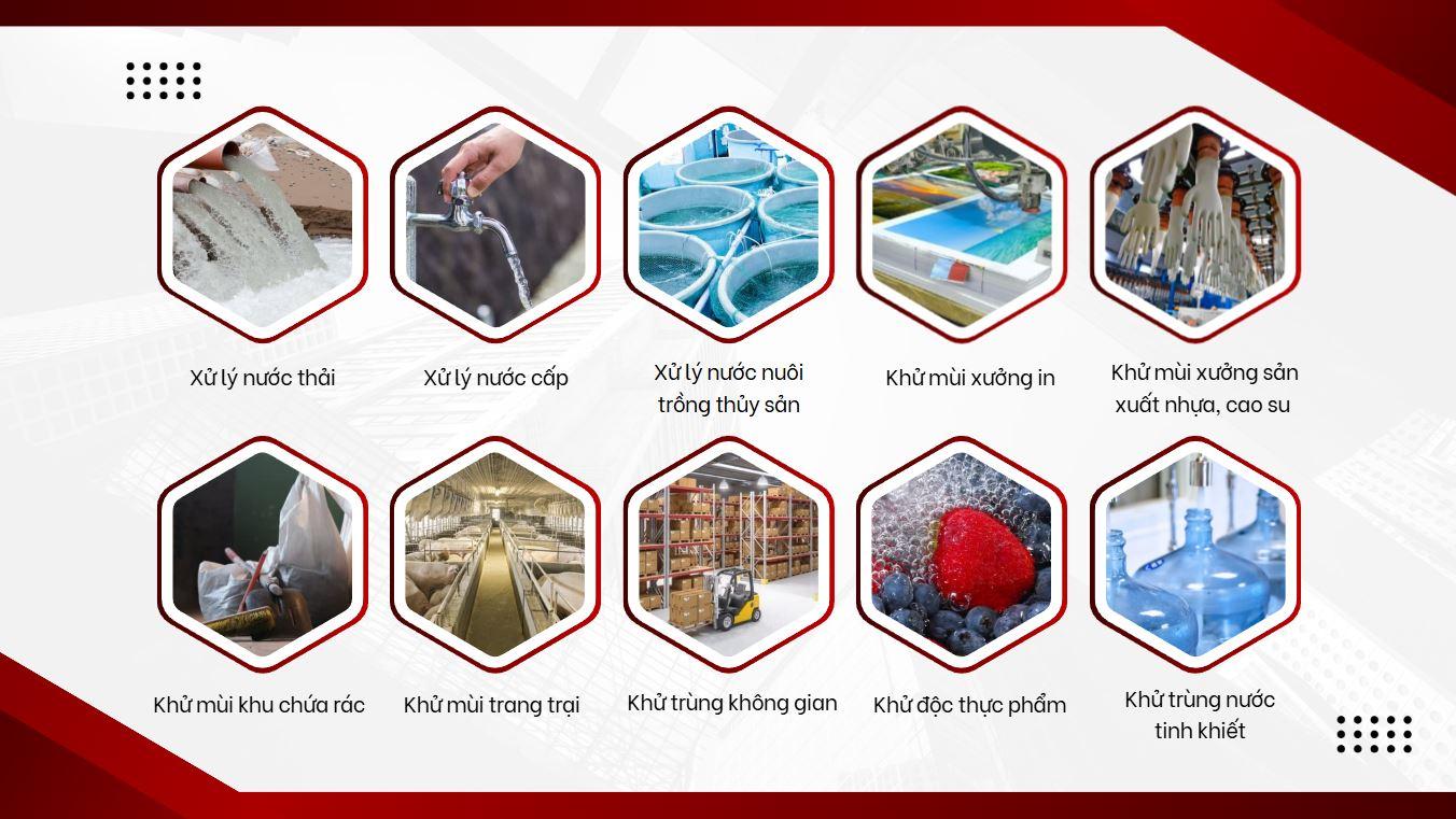 4. Ứng dụng đa dạng của công nghệ Ozone trong xử lý nước thải công nghiệp