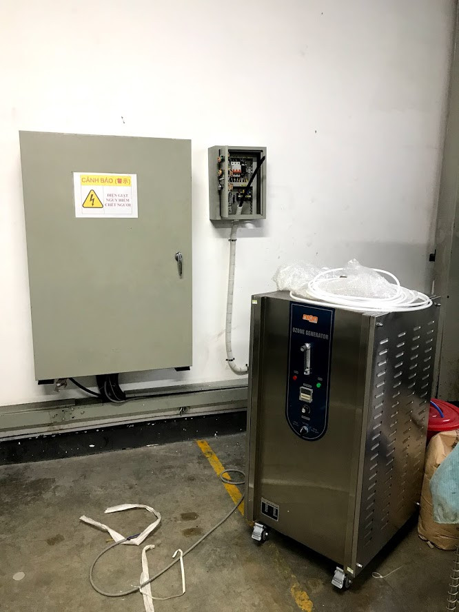 Thiết bị cần thiết cho Quy trình xử lý màu nước ozone