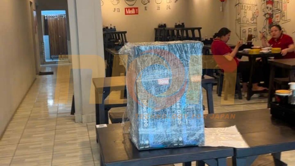 Đèn bắt côn trùng Nion GD06 được ứng dụng trong quán ăn