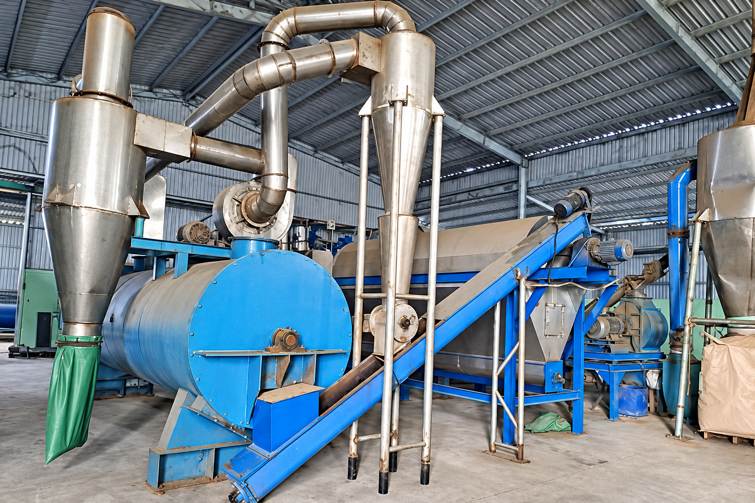 Với lượng bụi lớn, khí thải tại nhà máy sản xuất thức ăn chăn nuôi không được xử lý đúng cách sẽ để lại nhiều hệ quả cho môi trường cũng như tăng nguy cơ cháy nổ